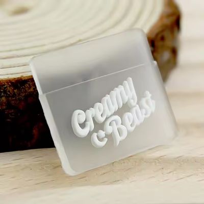 Custom Logo Transparent Modern Silicone Heat Transfer Label with Heat Cut for Garment and Clothing