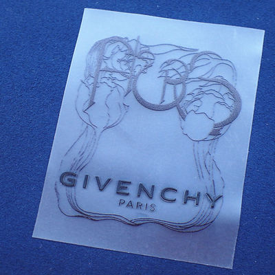 Transparent Mahattan Fold TPU Custom Printed Fabric Labels