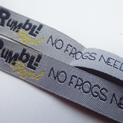 Sew On Hot Cut CMYK Screen Printing Clothing Labels