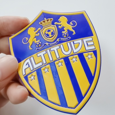 Heat Transfer TPU Główne logo Naszywka na koszulkę piłkarską Wysoka częstotliwość
