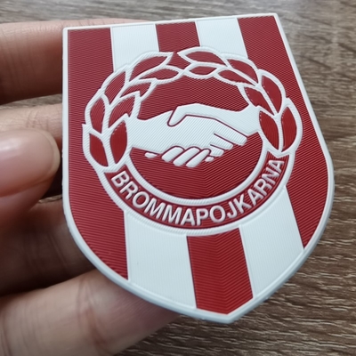 drukowanie logo Heat Transfer TPU Patch Główne logo dla znanej marki