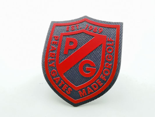 3D Embossed Logos Niestandardowe etykiety silikonowe dla ubrań