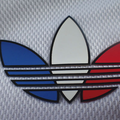 Wytłaczane logo gumowe 1,2 mm metki do odzieży termotransferowej