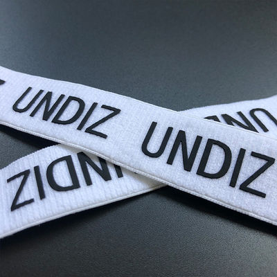 Dostosowane silikonowe drukowanie Nylonowa elastyczna opaska antypoślizgowa